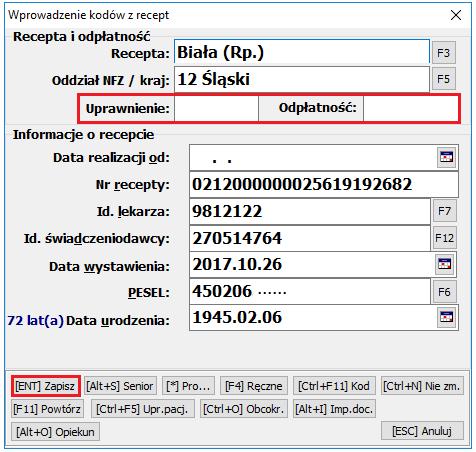 Pakiet zmian w systemie związany ze zmianami na 1 czerwca 2017 Rys.