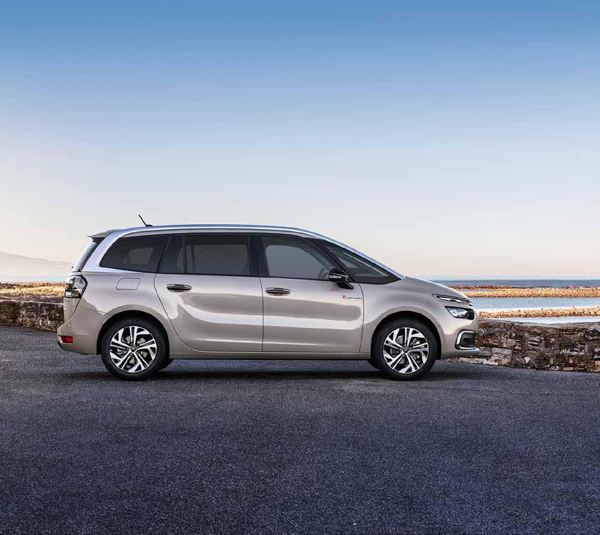 CITROËN C4 SPACETOURER RIP CURL Ta seria specjalna to owoc współpracy Citroëna ze znaną wszystkim surferom firmą Rip Curl.