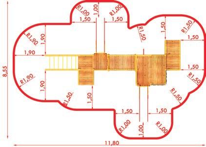 SK-0014 1 6 Drabinka pozioma SK-0021