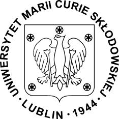 ZARZĄDZENIE Nr 12/2012 Rektora Uniwersytetu Marii Curie-Skłodowskiej w Lublinie z dnia 13 marca 2012 r.