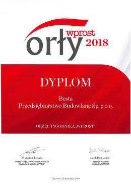 Orły Tygodnika Wprost to nagroda dla firm, które osiągnęły najwyższy średni zysk netto w ciągu ostatnich trzech lat, a także największy średni procentowy wzrost zysku netto.