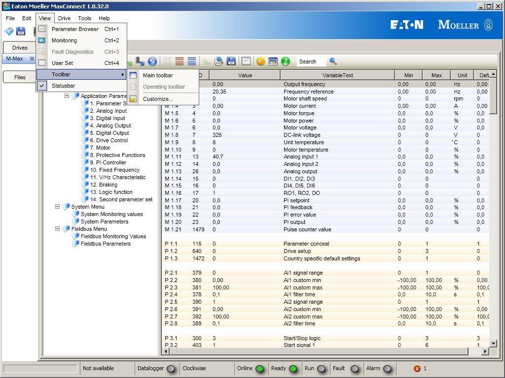 Pasek narzędzi Toolbar 26 26 2009