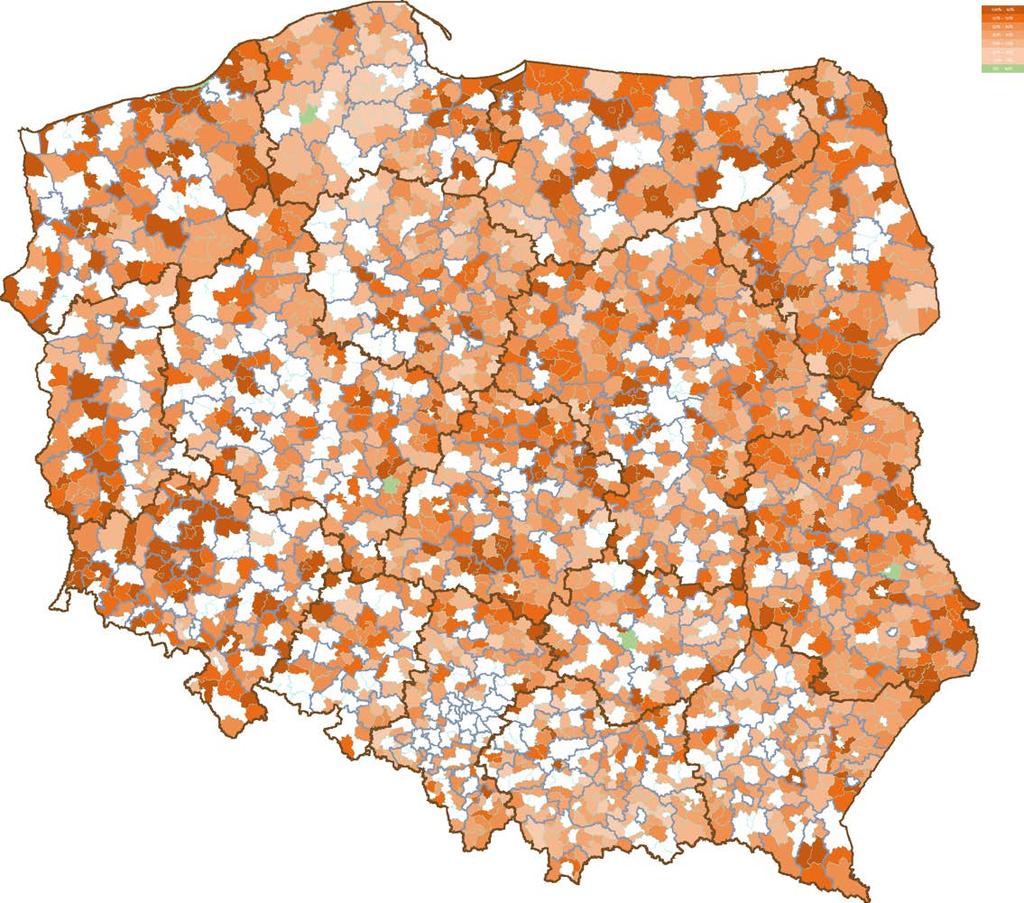 Nadwyżki wydatków nad dochodami oświaty 2017