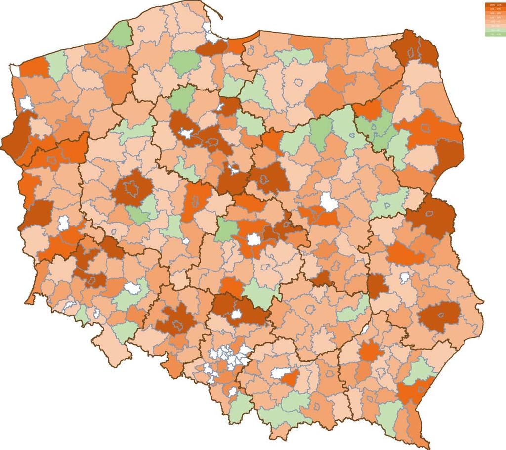 Nadwyżki wydatków nad