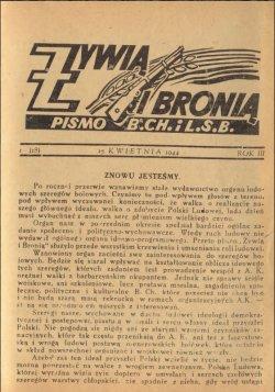 Oddział BCh w okolicach Iłży 1944 r.