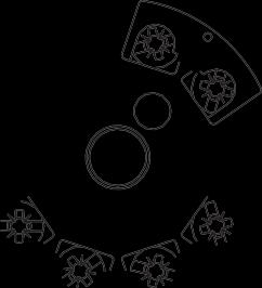 Diagram podłączeń 5 Instalacja Podłączenie dla Napięcie zasilania 8-30V DC lub wyjście prądowe 4-20mA Zacisk +1-2 U b 8V R B = ----------------- 22mA R B = odporność na obciążenie U b = napięcie