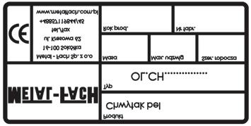 PRACA ŁADOWACZA CZOŁOWEGO Rys. 26. Chwytak bel standardowy Rys. 28. Chwytak kiszonki Rys. 30. Tabliczka znamionowa narzędzia Rys.