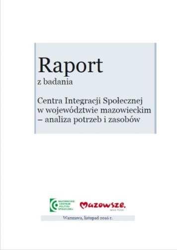 (śr - czw) Badania i analizy sektora ekonomii społecznej Badania i analizy sektora ekonomii społecznej Społecznie odpowiedzialny biznes dla ekonomii społecznej na Mazowszu Badanie NGO prowadzących