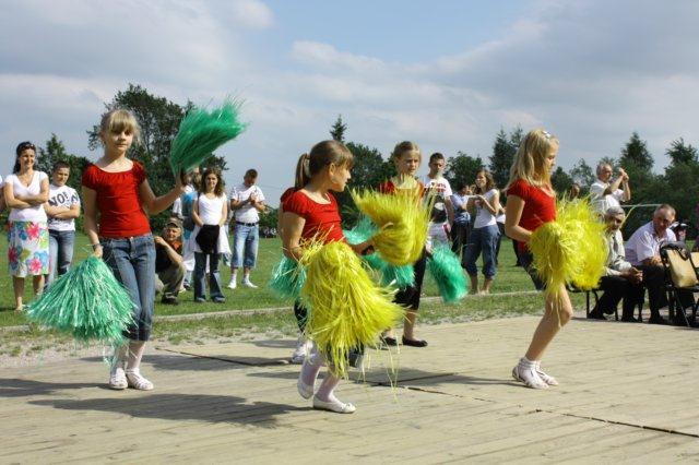 Można było podziwiać dziewczęta z