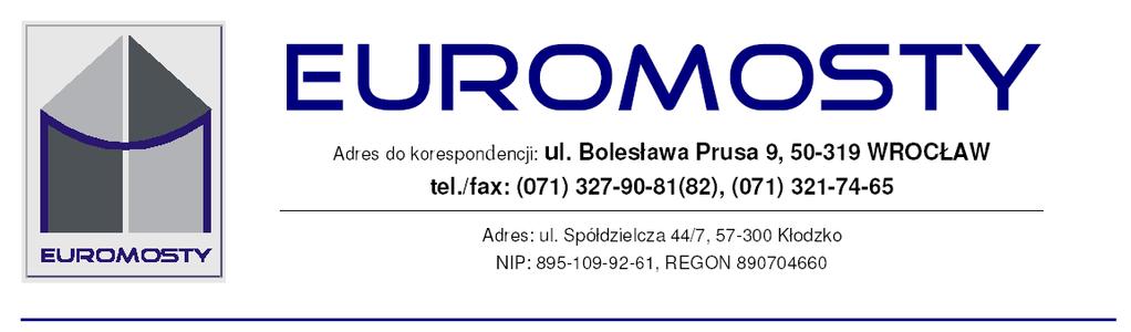 Kod archiwalny Nr umowy 8 Egzemplarz nr ZP. 2-6/IIM.II-5/08 Stadium: PROJEKT WYKONAWCZY Branża: TELETECHNICZNA Obiekt: UKŁAD DROGOWY Nazwa i adres obiektu budowlanego: Przebudowa ul.