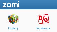 Jak szukać produktów promocyjnych w systemie ZAMI? 1. Zaloguj się w systemie ZAMI: zami.grast-mtb.info 2.