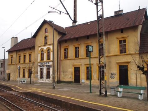 Nędza budynek stacji kolejowej PKP (2 poł. XIX w.) ul.