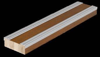 drewniany lub aluminiowy naturalny obłóg dębowy ramiak z drewna