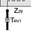 T4b - złącze 4-stykowe, brązowe, do sondy lambda 2 za katalizatorem T4h - złącze