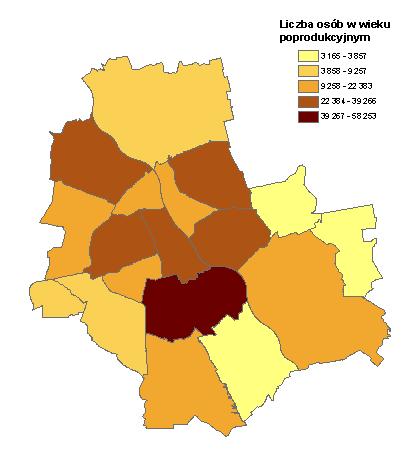 Białołęka Bielany Targówek Praga Płn. Żoliborz Bemowo Wola Śródmieście Ochota Ursus Mokotów Włochy Rembertów Praga Płd. Wesoła Wawer Wilanów Ursynów Źródło: GUS, grudzień 2010 r.