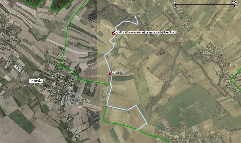 Wyznaczenie ścieżki pieszo-rowerowej Dziekanowice Bosutów Książniczki, prezentującej walory krajobrazowe rolniczego krajobrazu DPK; Zwiększenie dostępności nowo wyznaczonego szlaku na terenie