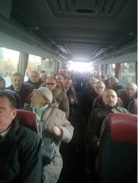 Po kilkunastu godzinach w autokarze i niezłej przebieżce z