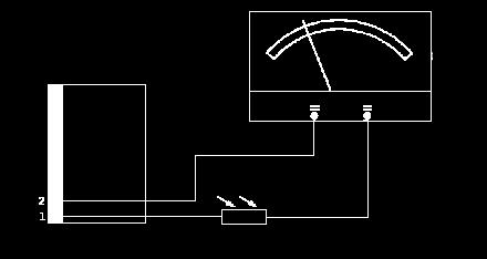 Tabele ustawień Pomiar fotoprądu (tylko MZ 770S) W przypadku ujemnego wychylenia przyrządu pomiarowego zamienić miejscami końcówki przewodów przy mierniku.