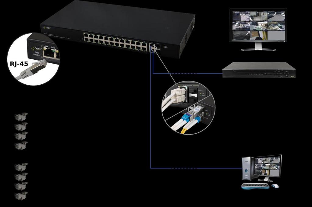 SF124 v1.0 Switch 24-portowy SF124 do 24 kamer IP Wydanie: 1 z dnia 06.