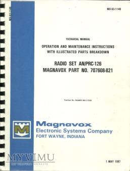 INSTRUKCJA I DOKUMENTACJA RADIO SET AN/PRC - 26 INSTRUKCJA I DOKUMENTACJA RADIO SET AN/PRC - 26 987