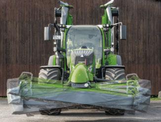 FENDT SLICER FP: MONTOWANE Z PRZODU Z ZAWIESZENIEM WAHLIWYM Delikatne i skuteczne ciągnięcie.