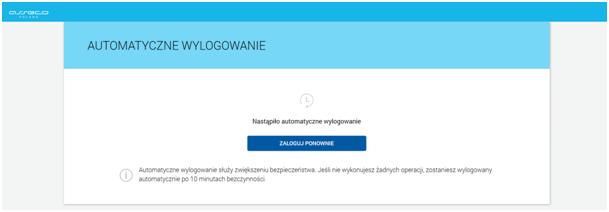 6. Zakończenie pracy z systemem 6. Zakończenie pracy z systemem Aby zakończyć pracę z systemem należy użyć opcji Wyloguj, znajdującej się w Panelu sterowania systemu.