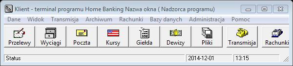 Modyfikacja usuwa zaznaczenie przy zaznaczonym parametrze modyfikacja zaznaczonego przelewu do wysłania usuwa to zaznaczenie.