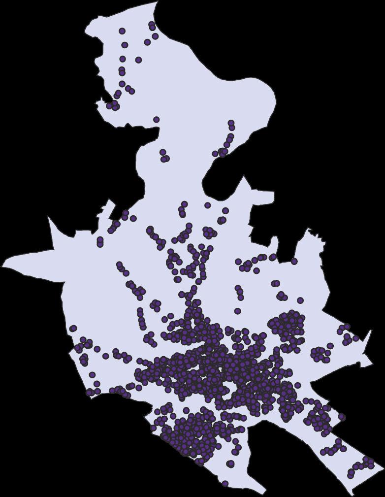 Mapa 2. Przedsiębiorstwa w układzie przestrzennym w 217 r. Wykres 6. Mieszkania oddane do użytkowania w 217 r.