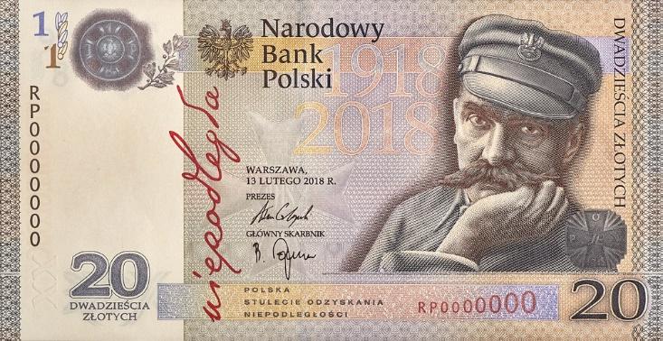 Józefa Piłsudskiego. Jest on zarazem logotypem programu obchodów 100-lecia niepodległości Polski. Rycina 17.
