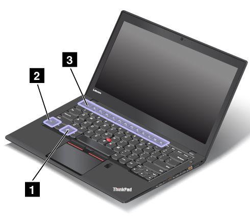 Klawisze specjalne Komputer ma kilka klawiszy specjalnych, które zwiększają komfort i wydajność pracy. 1 Klawisz systemu Windows Naciśnij klawisz Windows, aby otworzyć menu Start.