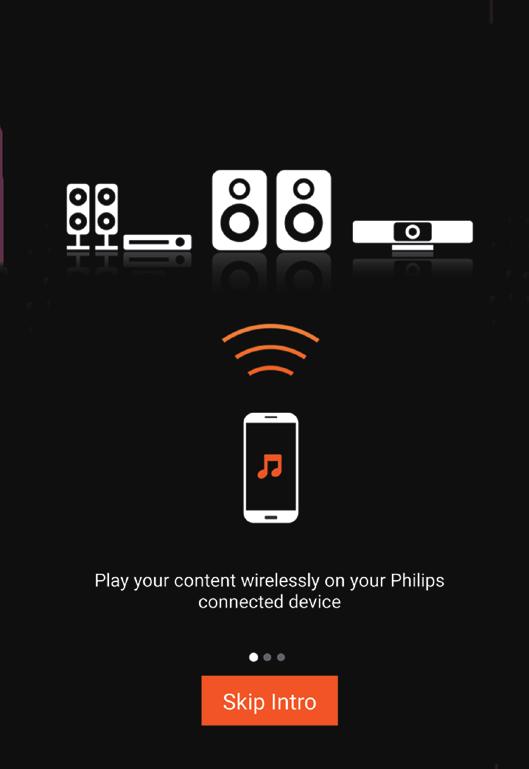 touch/iphone/ipad zainstaluj aplikację Philips AirStudio pobraną ze sklepu Apple App Store, a następnie uruchom ją.