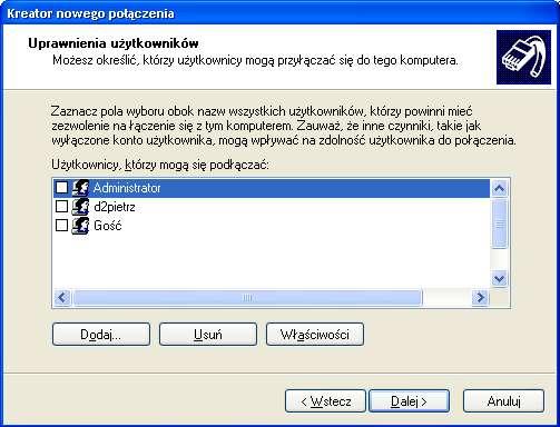 6 przedstawia okno wyboru urządzenia. Powinniśmy wybrać wolny Port komunikacyjny, do którego podłączymy ANYMUX.