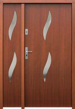 SZKLONA (IMITACJA SKRZYDŁA) Wysokość drzwi z progiem aluminiowym z progiem