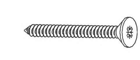 Wkręt O4x40mm 4szt. Wkręt 03,5x13mm 4szt.