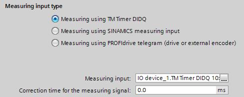 Sprzętowym źródłem kanału pomiarowego może być : wejście modułu technologicznego TM Timer (time-based) stempel czasowy pozyskany jest po stronie systemu rozproszonych wejść/wyjść, natomiast ewaluacja