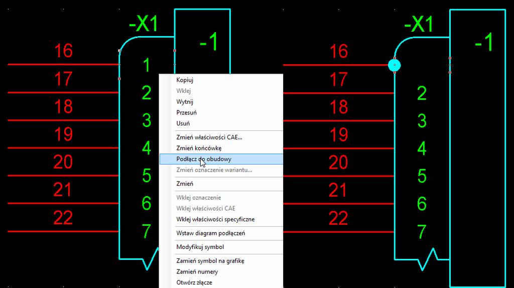 Nowości SEE Electrical Expert Wersja V4R3 COPYRIGHT 2018 IGE+XAO. Wszystkie prawa zastrzeżone 4. Przypisanie / zmiana ważności.