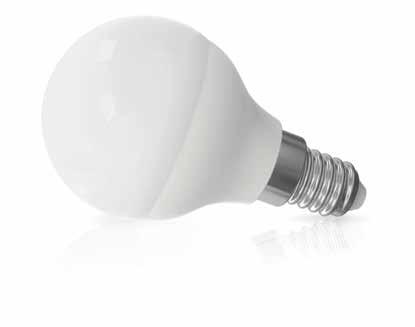 Źródła LED z zasilaczem IC Stabilne światło bez migotania LED Technology of saving 6W => 40W E14 470 45 x 78 mm 6W