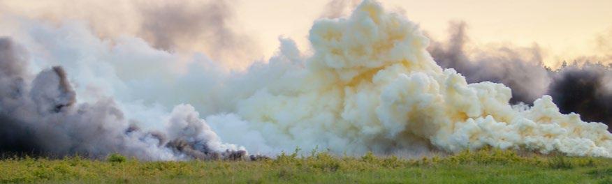 mm nabój moździerzowy z pociskiem dymnym służy do stawiania zasłony dymnej, pojedynczo lub kilkoma pociskami w celu maskowania działań wojsk własnych (środków ogniowych, gniazd oporu, punktów