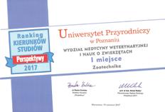 WYDZIAŁ MEDYCYNY WETERYNARYJNEJ I NAUK O ZWIERZĘTACH To jedna z najstarszych jednostek Uczelni, która dzięki wykwalifikowanej kadrze naukowo-dydaktycznej oraz nowoczesnemu zapleczu prowadzi badania i