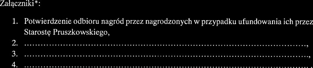 4. Informacja o zaproszonych gościach, w tym o osobach pubicznych, zasłużonych da powiatu, regionu itp.