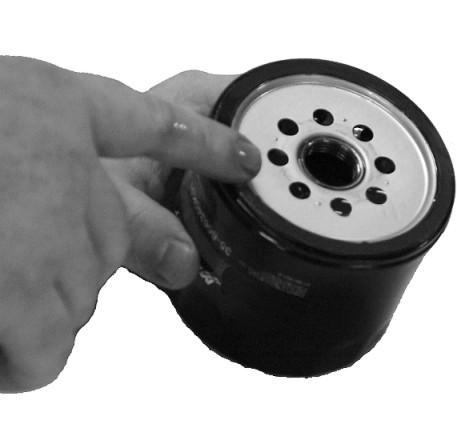 6. Wyjąć wstępny filtr pliwowy silnik z pompy wspomgjącej pliw.