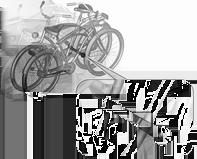 Schowki 81 Do przymocowania drugiego roweru do wspornika użyć długiego uchwytu mocującego.