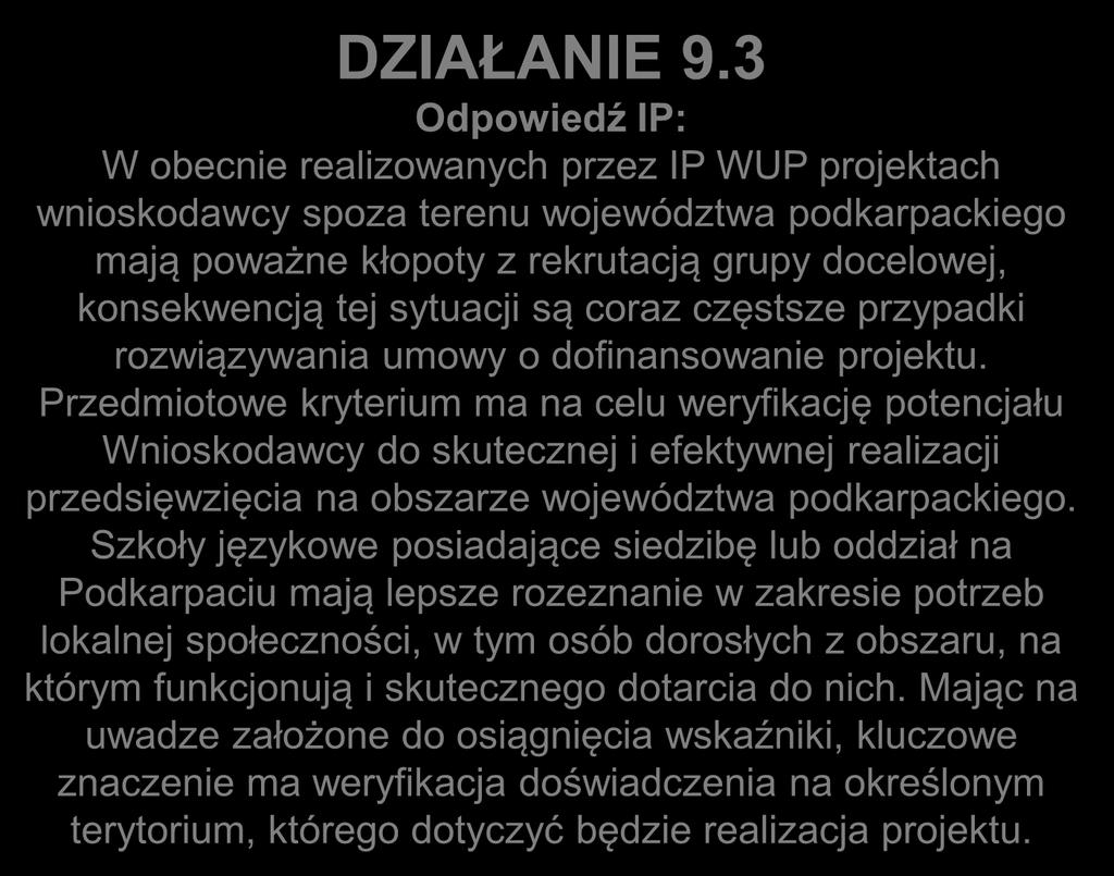 DZIAŁANIE 9.