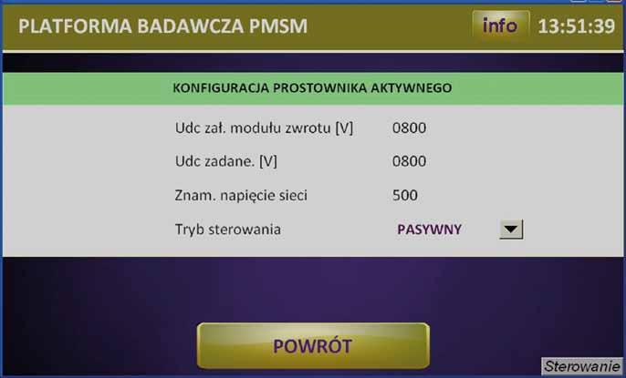 którego prostownik może pracować w dwóch trybach pracy (pasywny, aktywny), (fot. 6).