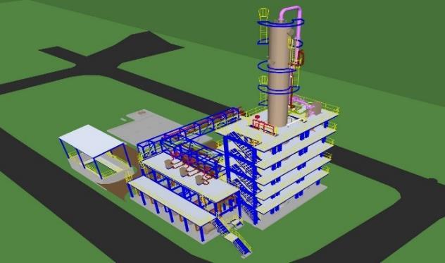 Zintegrowana mini odsiarczalnia gazu koksowniczego w Koksowni Jadwiga Proponowany projekt zakłada wybudowanie