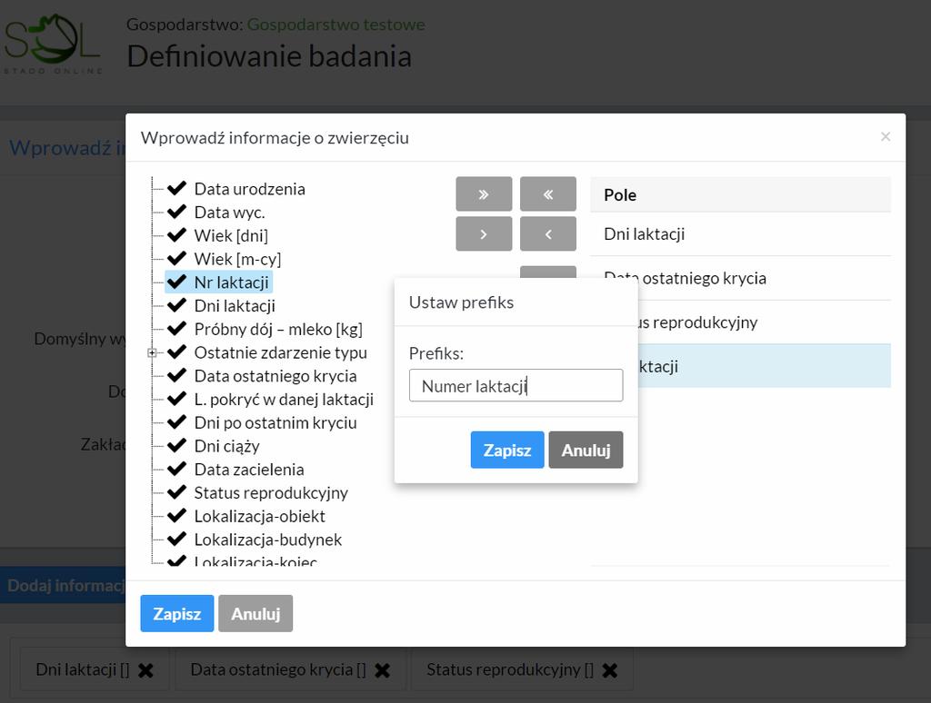 Teraz można przejść do tworzenia zakładek - klikamy na [+DODAJ ZAKŁADKĘ] i wpisujemy nazwę. Pojawia się 9 pustych boksów, do których przypisujemy dowolne funkcje.