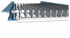 30 INTRATHERM grzejniki kanałowe Listwy wykończeniowe Listwy L oferowane są w takich samych kolorach jak kratki Listwy U dostępne są tylko jako duraluminium w kolorze naturalnym lub jasny brąz Listwa