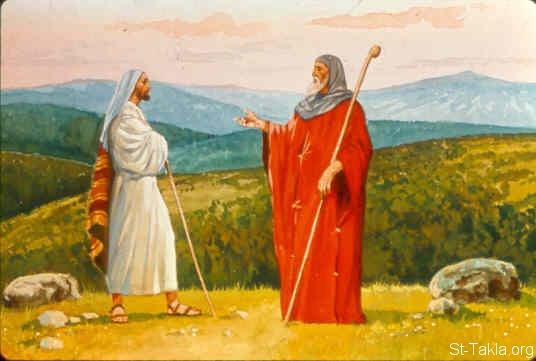 Przymierze Izaaka z Abimelekiem «Widząc, jak Pan jest z tobą, postanowiliśmy, aby istniała między nami, czyli między tobą a nami umowa.