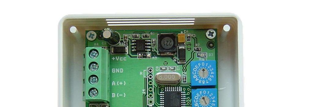 Instrukcja obsługi AE-1030 pokojowy czujnik temperatury z interfejsem RS485 1.