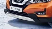 NOWY X-TRAIL AKCESORIA PAKIET PREMIUM (z dywanikami welurowymi) Chromowane nakładki na lusterka boczne Listwa bagażnika Komplet dywaników